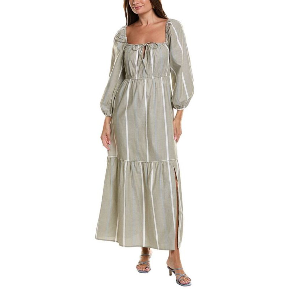 Garrie B Womens  Maxi Dress, Grey